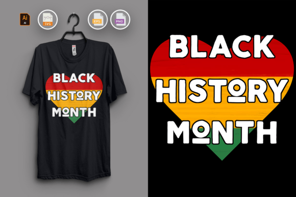 Black History Month T-Shirt Design Vol. 3: Creative Assets