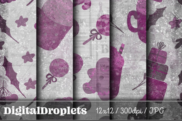 Christmas at Home Vol. 35 | Collection: Vintage Textures for Modern Design