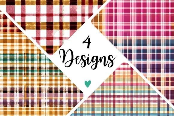 Colorful Plaid: A Modern Design Asset for Visual Impact