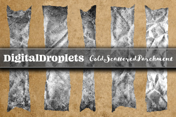 Elevate Your Design with Gold Scattered Washi Tapes