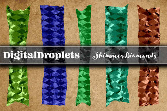 Gold Shimmer Washi Tape: Free Design Assets for Creative Projects