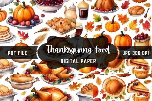 Thanksgiving Food: Elevating Seasonal Design with Authentic Assets